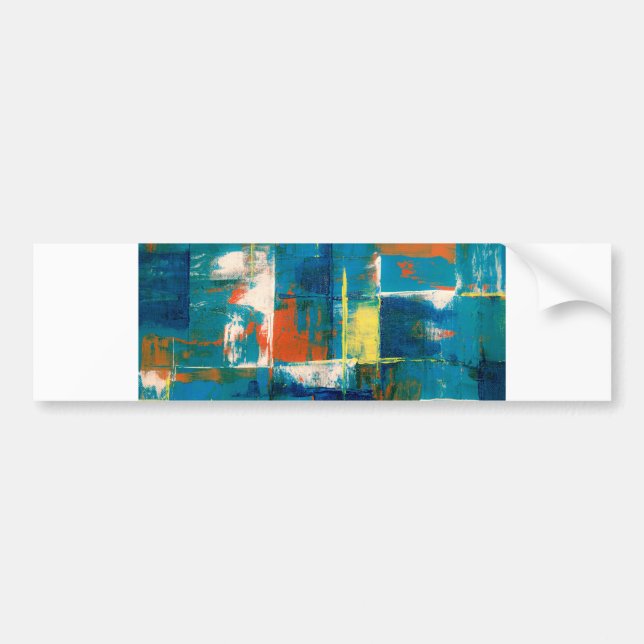 Autocollant De Voiture patchwork (Devant)