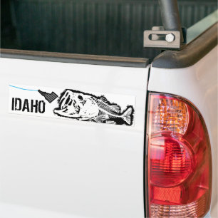 AUTOCOLLANT DE VOITURE PATRIOT - IDAHO FRAPPANT - UNE MAUVAISE BASE