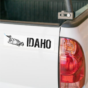 AUTOCOLLANT DE VOITURE PATRIOT - IDAHO FRAPPANT - UNE MAUVAISE BASE