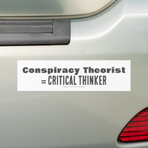 Autocollant De Voiture Patriot Résistance profonde de l'État Conspiration