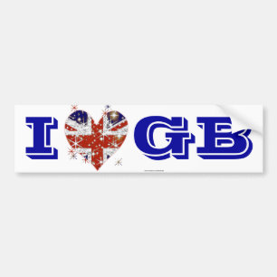 Autocollant De Voiture Patriote BRITANNIQUE des Anglais de drapeau