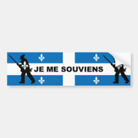 Patriotes 1837 JE ME SOUVIENS (QUÉBEC)