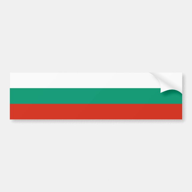 Autocollant De Voiture Patriotic Bulgarian (Devant)