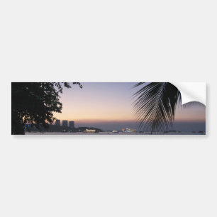 Autocollant De Voiture Pattaya Beach Sunset ... Chonburi, Thaïlande