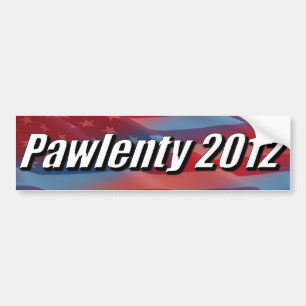 Autocollant De Voiture Pawlenty 2012