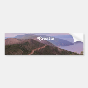 Autocollant De Voiture Paysage croate