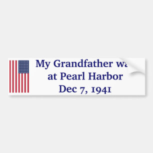 Autocollant De Voiture Pearl Harbor - 1941