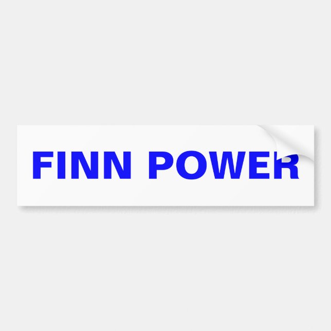 Autocollant De Voiture Péninsule supérieure Finlande d'adhésif pour (Devant)
