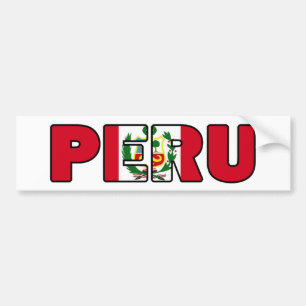 Autocollant De Voiture Pérou