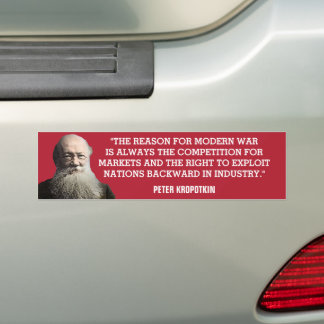 Autocollant De Voiture Peter Kropotkin War