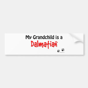 Autocollant De Voiture Petit-enfant dalmatien