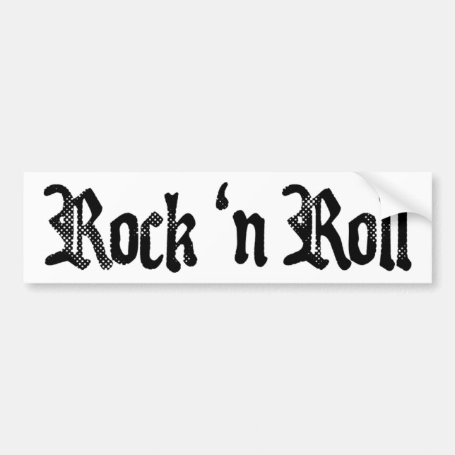 Autocollant De Voiture petit pain de la roche n (Devant)