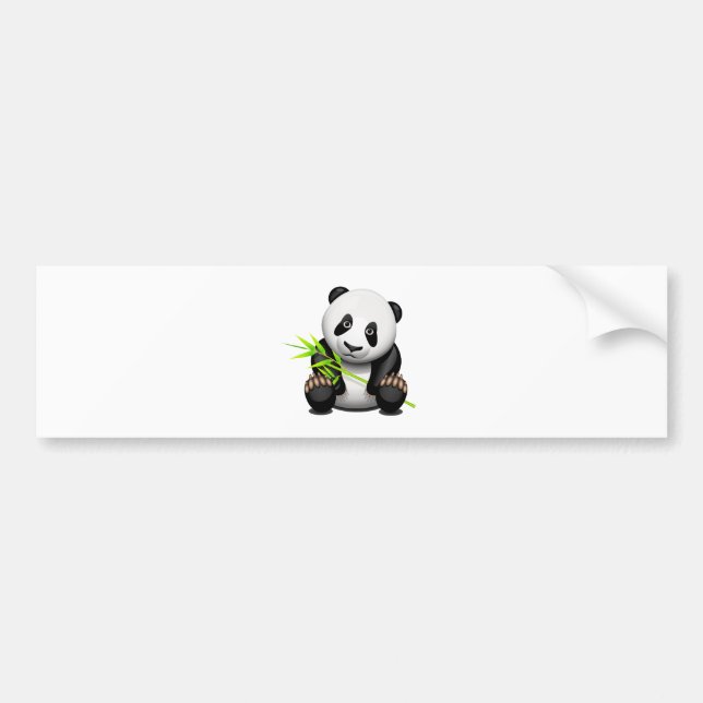 Autocollant De Voiture Petit panda (Devant)