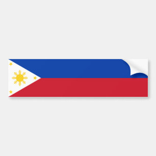 Autocollant De Voiture Philippines/adhésif pour pare-chocs philippin de