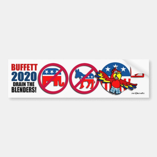 Autocollant De Voiture PHin Party 2020 pour parrotheads Bumper Sticker (Devant)