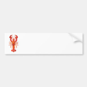 Autocollant De Voiture Phomard polygonal rouge