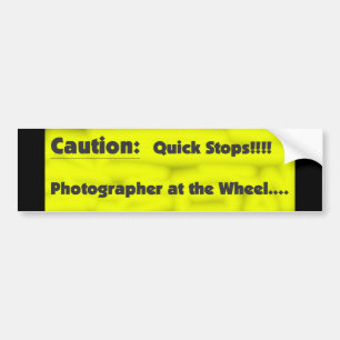Autocollant De Voiture Photographe à la roue