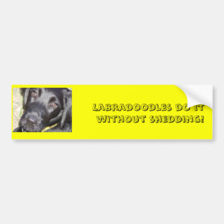 Autocollant De Voiture pic4, Labradoodles le font sans rejet !