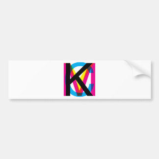 Autocollant De Voiture Pile de CMYK