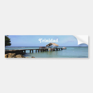 Autocollant De Voiture Pilier du Trinidad