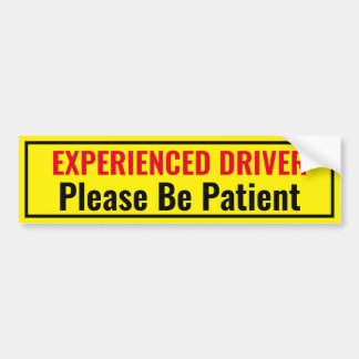 Autocollant De Voiture Pilote expérimenté
