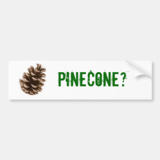 Autocollant De Voiture Pinecone ?