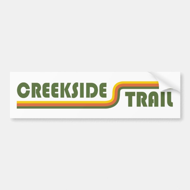Autocollant De Voiture Piste Creekside (Devant)
