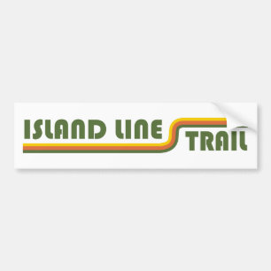 Autocollant De Voiture Piste Island Line