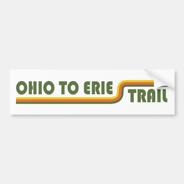 Autocollant De Voiture Piste Ohio-Erie (Devant)