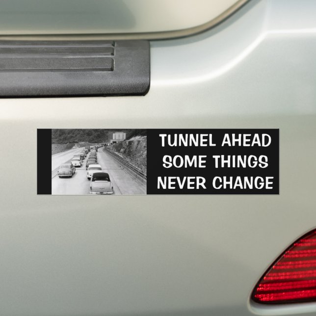 AUTOCOLLANT DE VOITURE PITTSBURGH TUNNEL HUMOUR BULLETIN BULLETIN (En voiture)