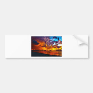 Autocollant De Voiture Plage