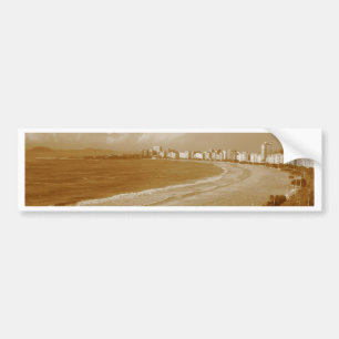 Autocollant De Voiture Plage de Copacabana * Rio * Brésil