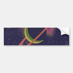 Autocollant De Voiture Planètes et étoiles