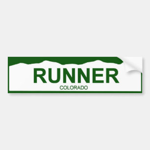 Autocollant De Voiture plat du Colorado nouveau - COUREUR