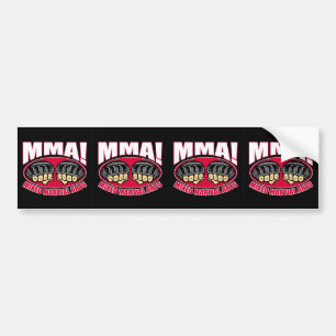 Autocollant De Voiture Poings de MIXED MARTIAL ART