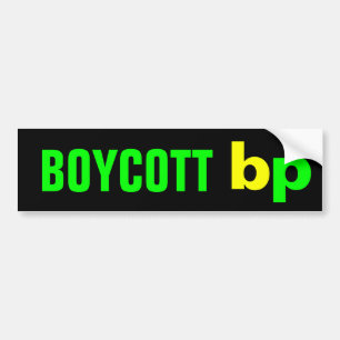 Autocollant De Voiture Point d'ébullition de BOYCOTT