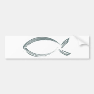 Autocollant De Voiture Poissons de Jésus