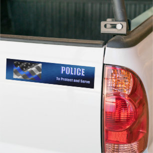 Autocollant De Voiture Police