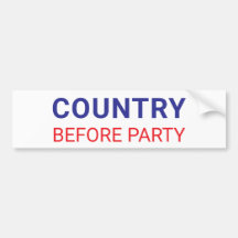 Politique du pays avant le parti 
