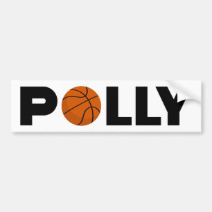 Autocollant De Voiture Polly Basketball