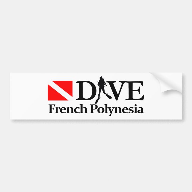 Autocollant De Voiture Polynésie française DV4 (Devant)