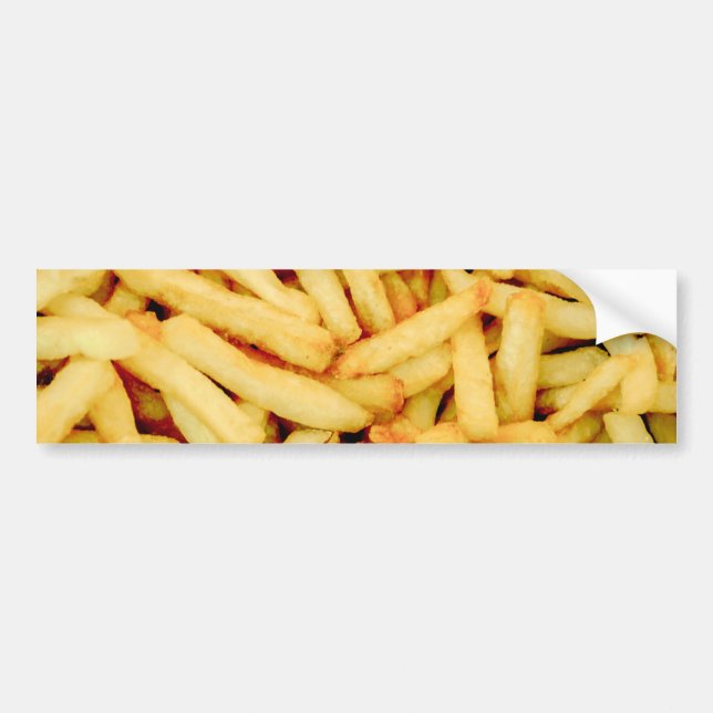Autocollant De Voiture Pommes frites (Devant)
