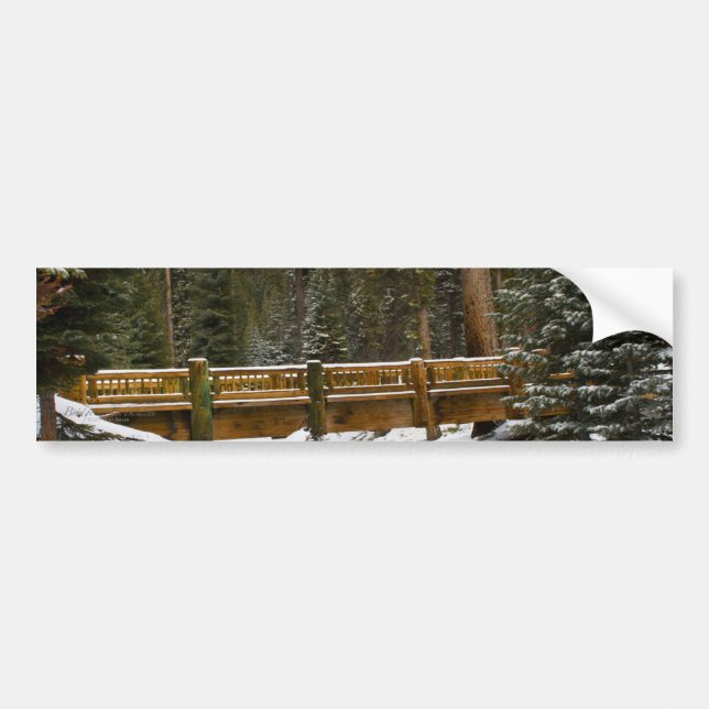 Autocollant De Voiture Pont à Wuksachi (Devant)
