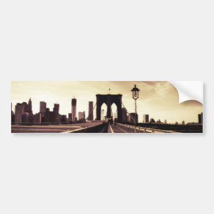 Autocollant De Voiture Pont de Brooklyn - New York City