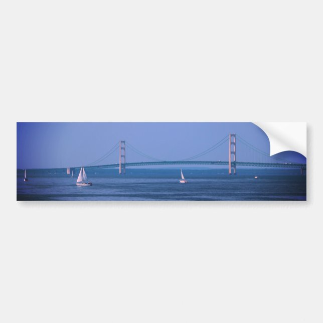 Autocollant De Voiture Pont de Mackinac (Devant)