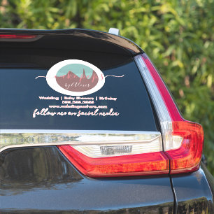Autocollant de voiture pour entreprise de boulange