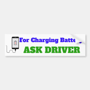 Autocollant De Voiture Pour la batterie de remplissage demandez - le