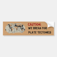 Précaution : Nous nous cassons pour la tectonique