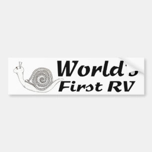 Autocollant De Voiture Premier adhésif pour pare-chocs du rv du monde