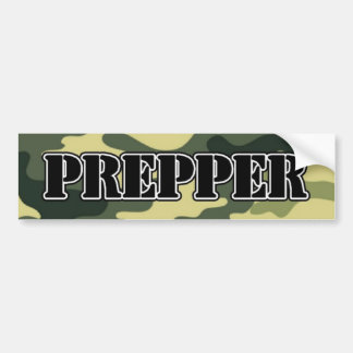 Autocollant De Voiture Prepper Camo